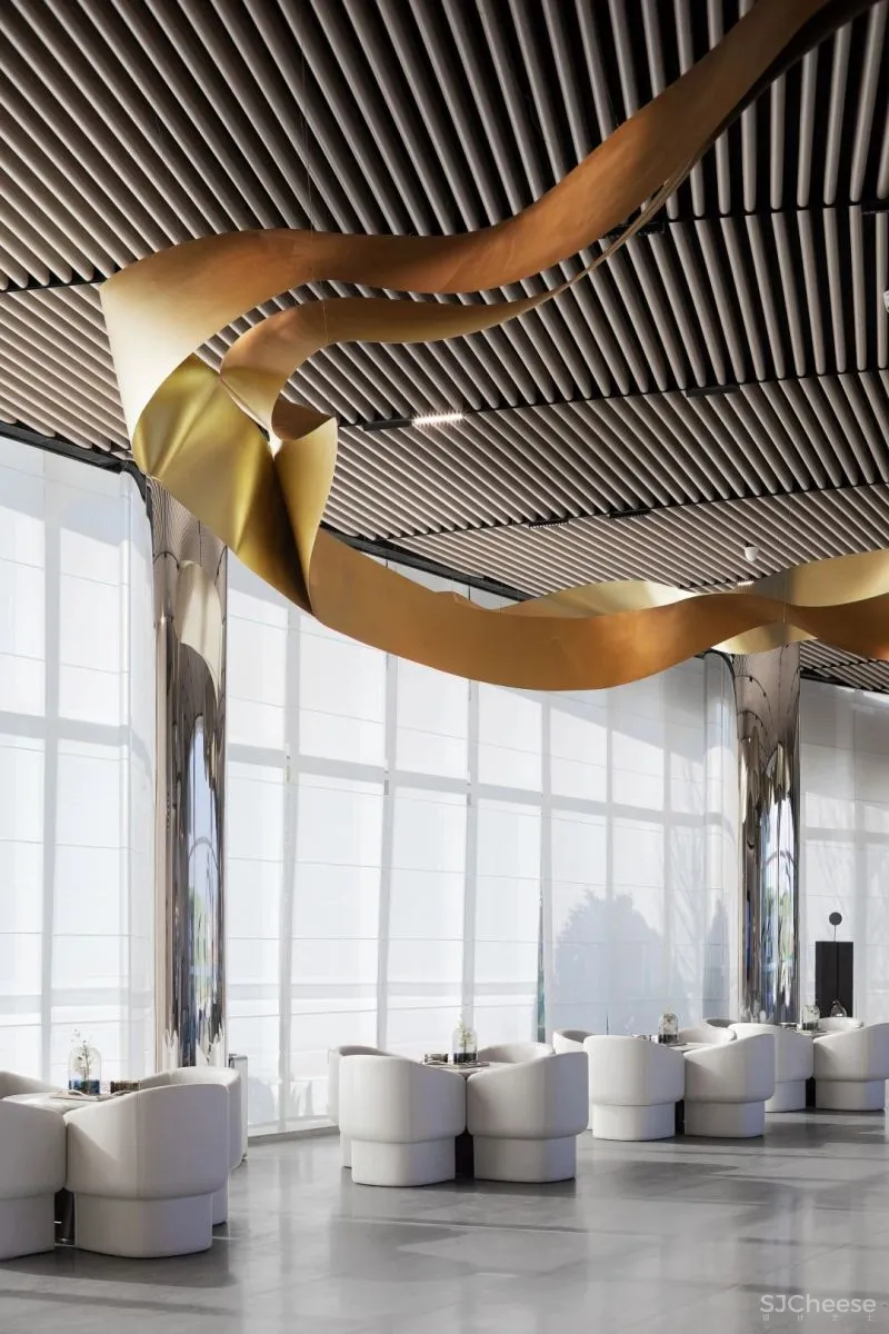 生活感与未来感爆棚的售楼处|AOD设计