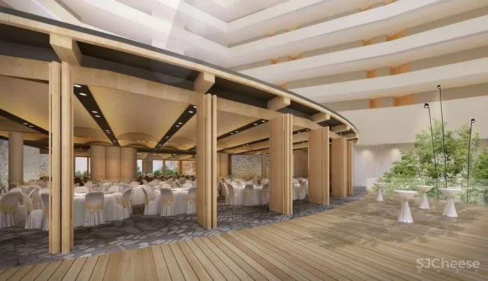 波特曼生前设计的酒店,中庭变花园,亲生物设计的典范