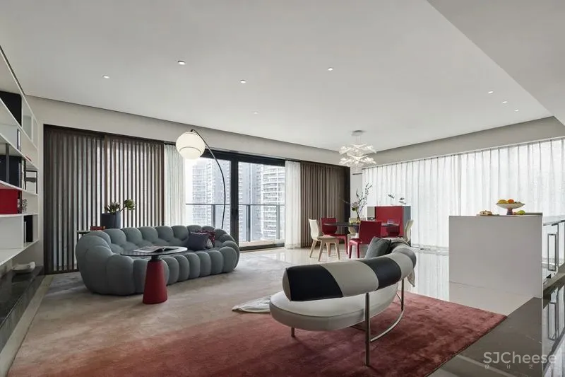 鸿艺源 深圳万科臻湾汇 310m² 大平层,触动心灵深处的艺术共鸣