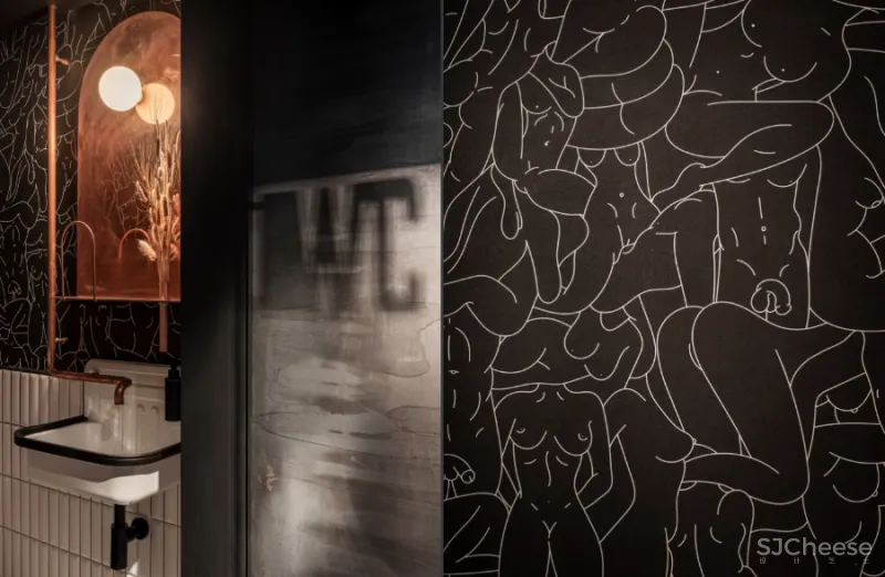 一个19世纪的6层老建筑,被改造成5个概念酒吧和餐吧,由低往高,越往上走越上头!