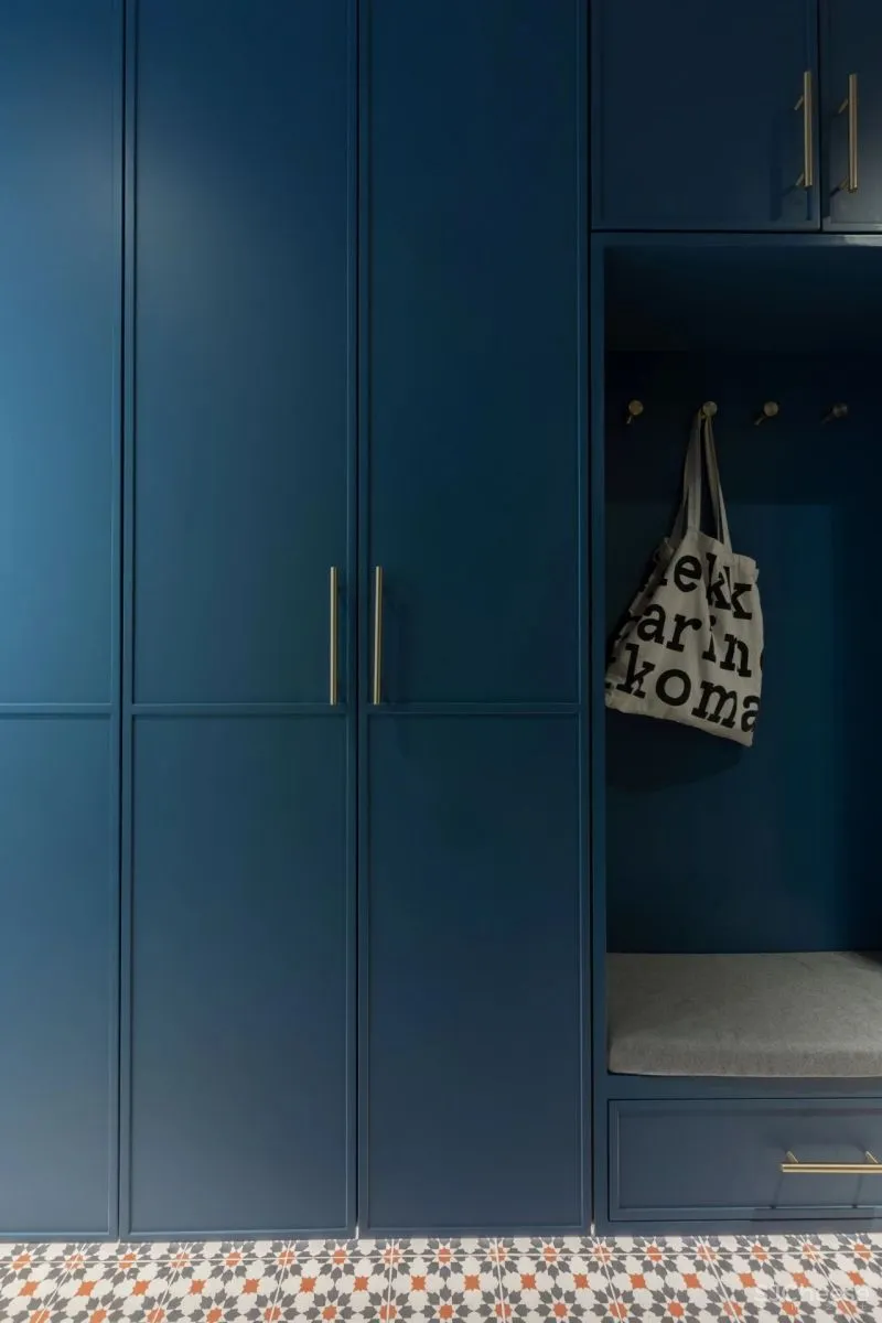 屋主审美太仙了!121m²蓝 黄大胆撞色!精致又实用!