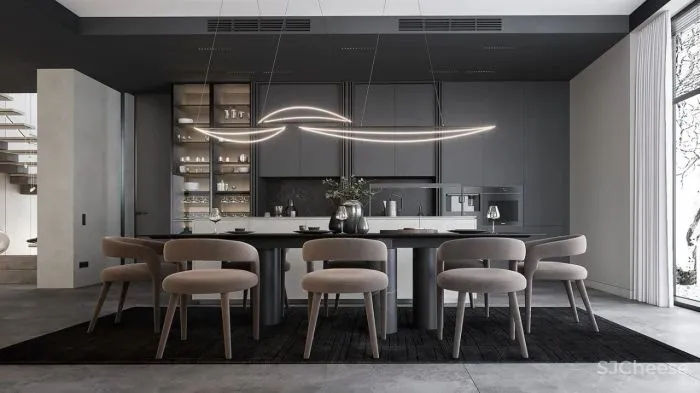 深灰格调的极简演绎 Sao Studio新作