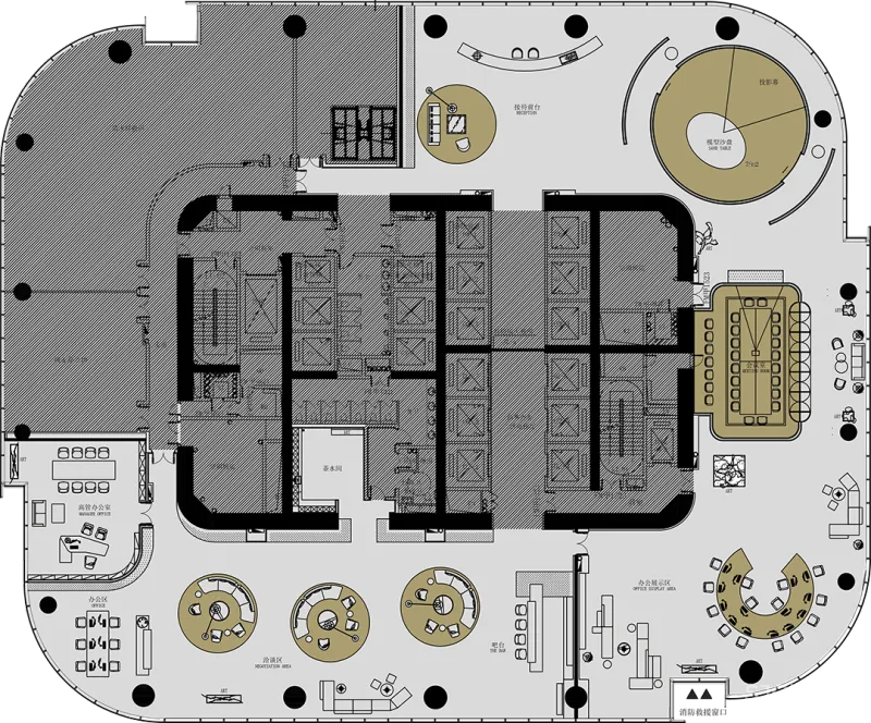 这才是顶级办公空间该有的气质!