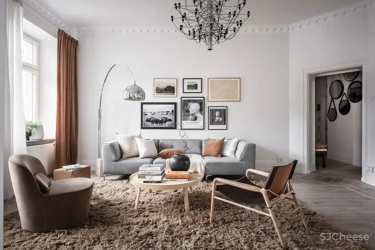 白色 灰色,北欧颜色