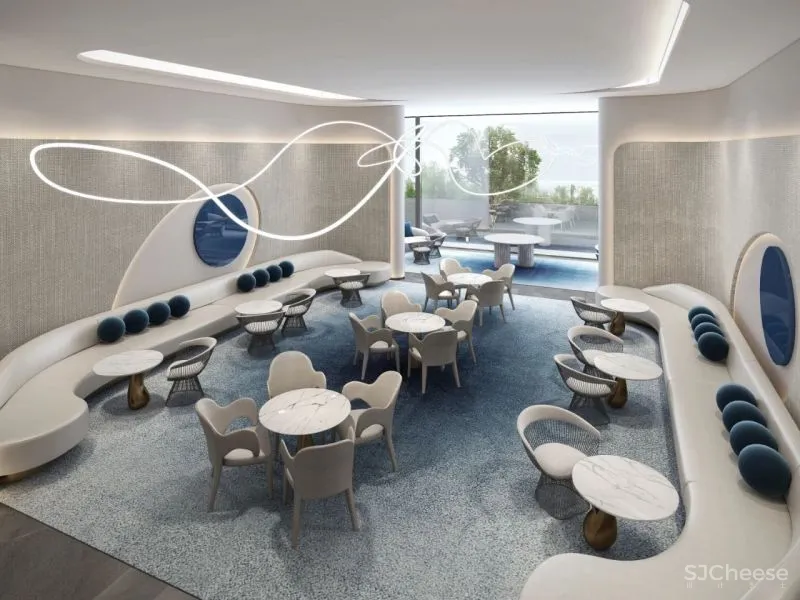 飞视新作 独特的空间气质 —— 绿都地产郑州云立方展示中心