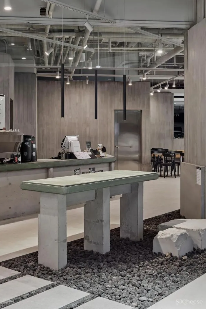 首尔Dorrell咖啡店,从滑冰文化的非正式性,趣味性中获得设计灵感