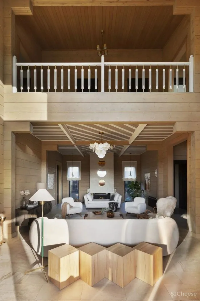 住在全木质空间中,是一种怎样的体验 设计师Anastasia Kamenskih的家