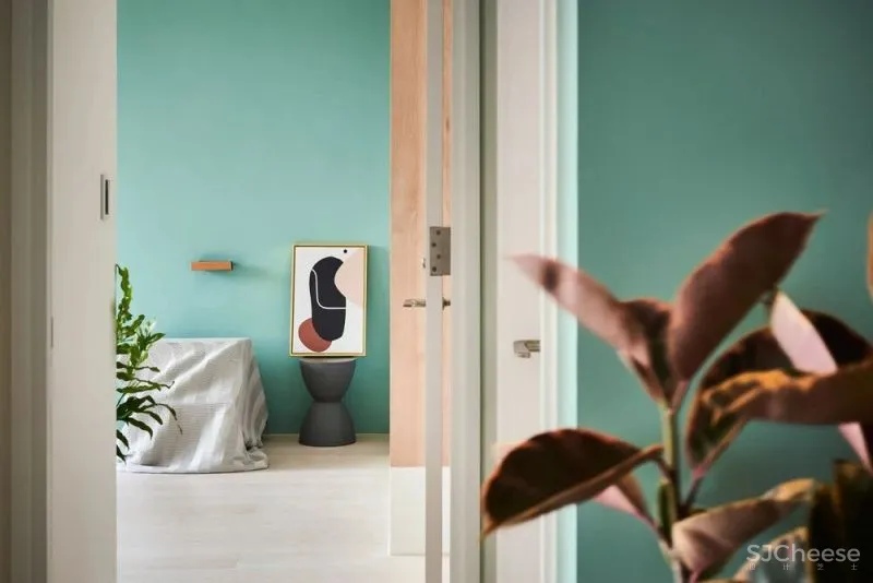 一间被光和爱贯穿的家,多了间书房,扩大了餐厅,生活得更加惬意了!