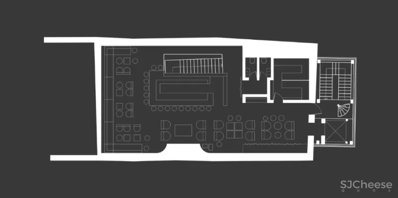 一个19世纪的6层老建筑,被改造成5个概念酒吧和餐吧,由低往高,越往上走越上头!