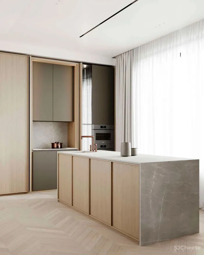 130㎡的温馨住宅,舒适的极简主义!