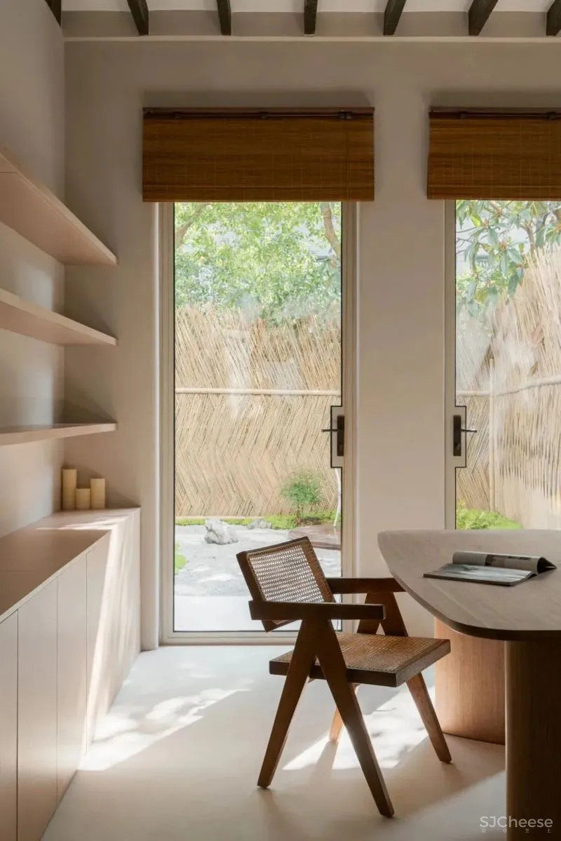 风和树影，重获新生的70㎡上海老洋房 桐话空间