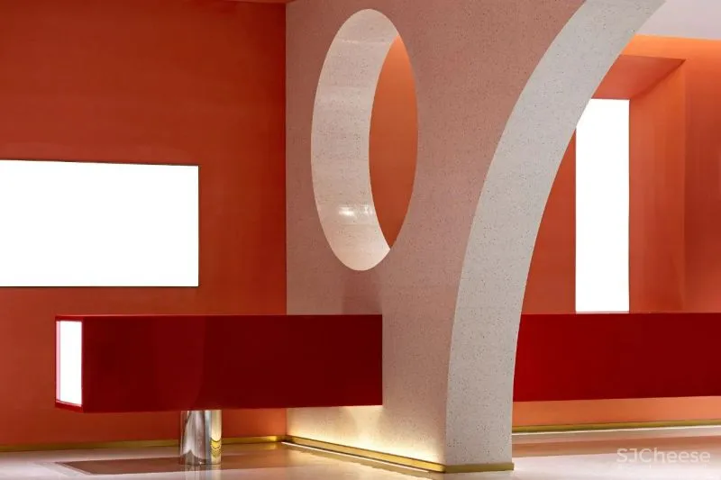 旭辉:以“色”互动的实验性体验馆 矩阵纵横