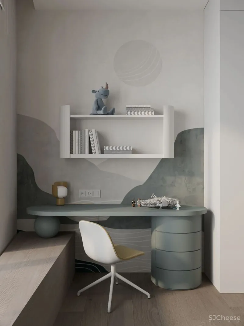 浅灰 原木,盐系简约