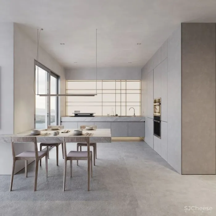 一整面毛石墙,粗犷更有格调