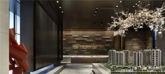 深朴悦设计新作 大连新希望锦麟玖玺售楼处 售楼处