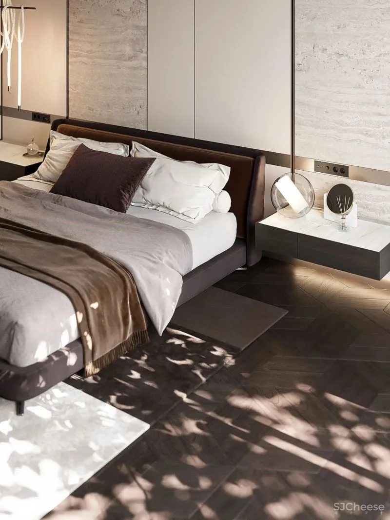 自然色彩的完美融合，优雅舒适的居住空间！