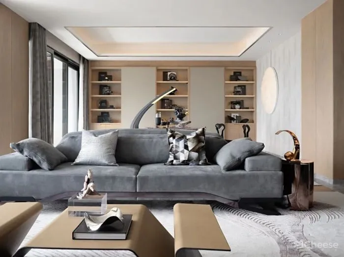 AN AURA设计|「出界 X 入格 」城市中心环幕公寓