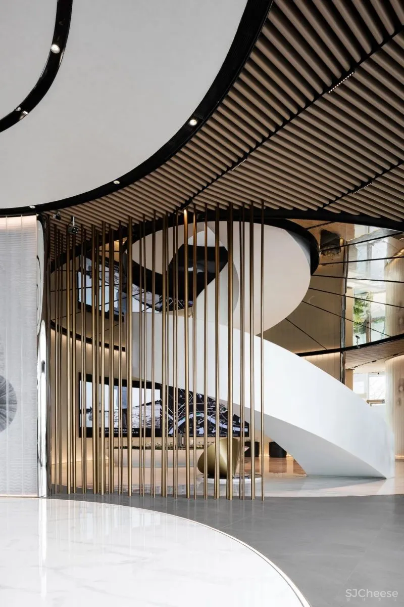 生活感与未来感爆棚的售楼处|AOD设计