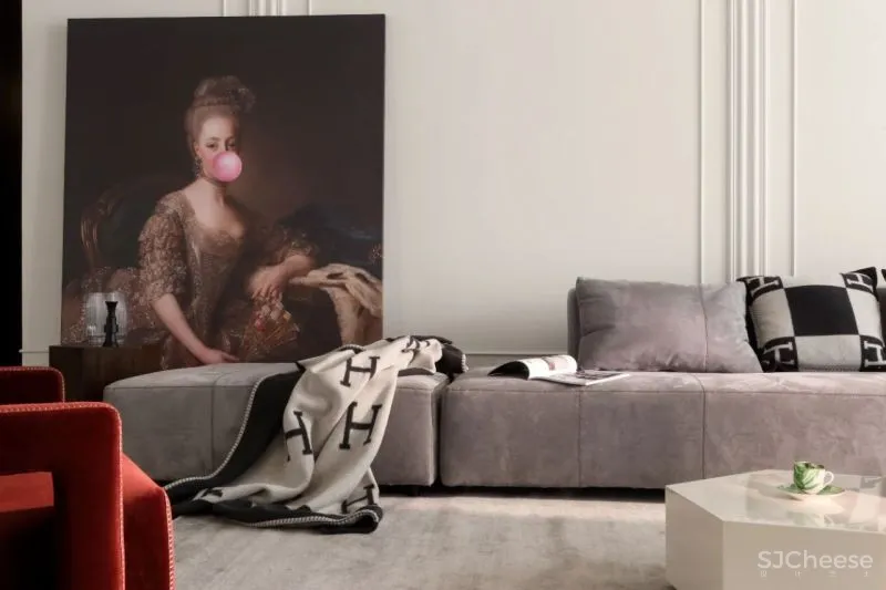 450㎡将古典与现代融合,这样混搭更完美