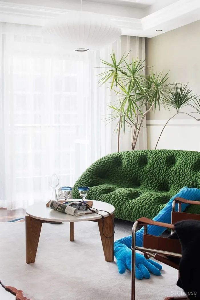 北欧中古,用色彩和潮玩的情绪,唤醒对生活的感知 颜青软装