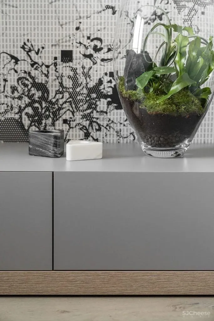 115㎡高级灰 原木风,让简约更有格调!