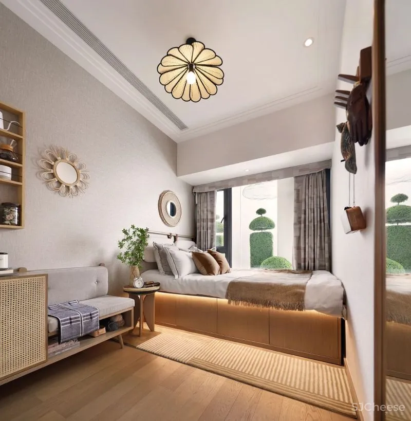 创库设计 深圳中海阳光橡树园：城市之中沐光而居，小空间的大安逸