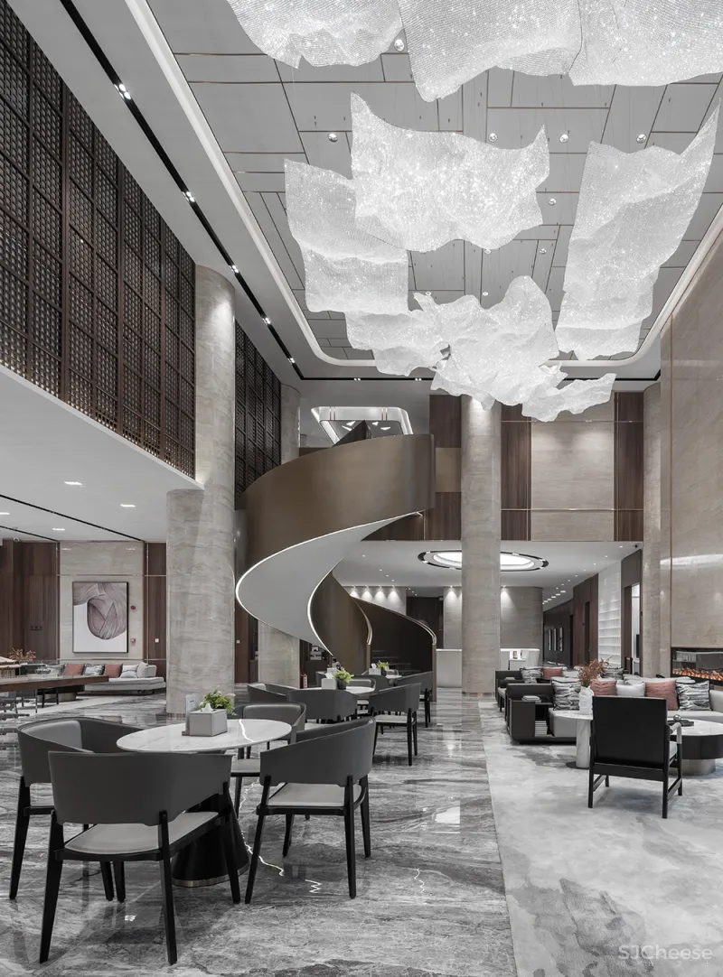 MECA:1500㎡售楼处设计,古风书韵、万象更新!