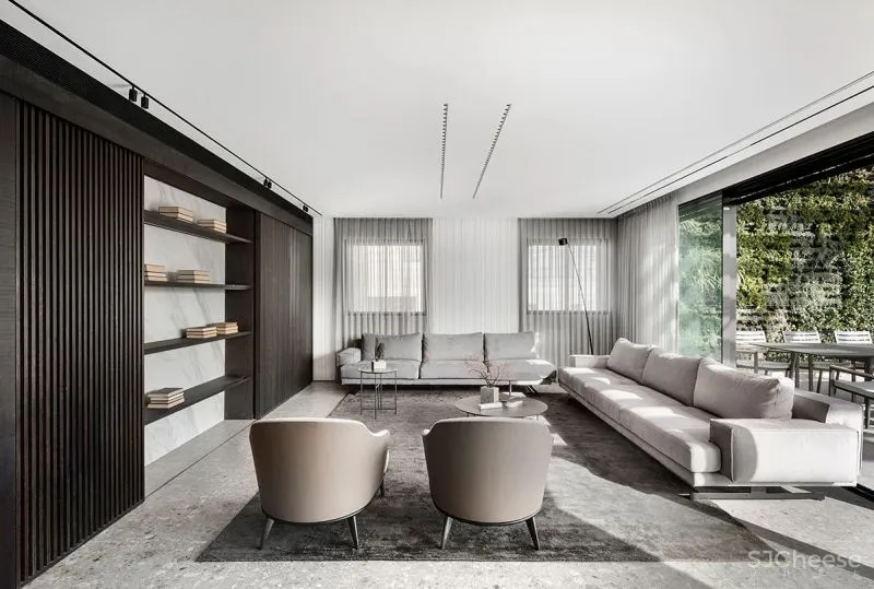 215㎡极简大平层，大美！