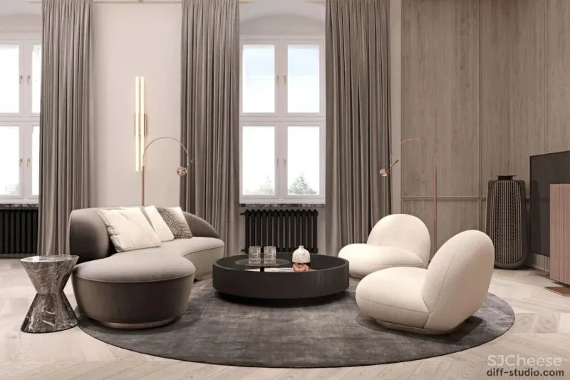 维也纳160㎡私宅设计，非凡品味！