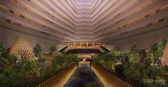 波特曼生前设计的酒店,中庭变花园,亲生物设计的典范