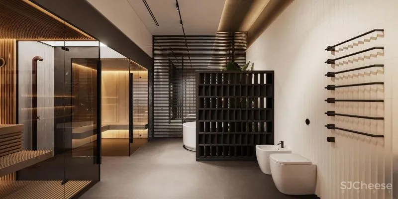 196m²别墅设计,柔和的灯光,让空间更显温暖