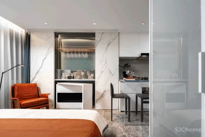 LSD葛亚曦-澳洲Stack 上海内环内「万科·中興路一號」skyline天际样板间