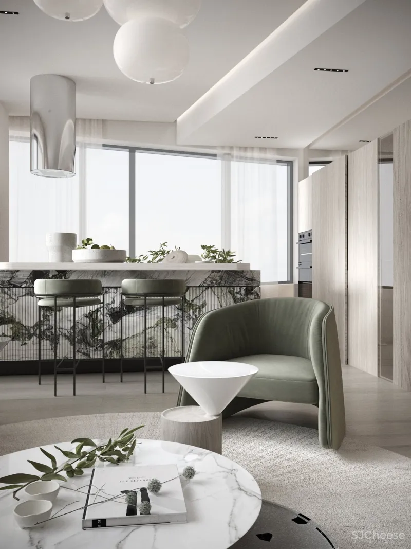 The One Architectural 现代轻奢，有品味的生活