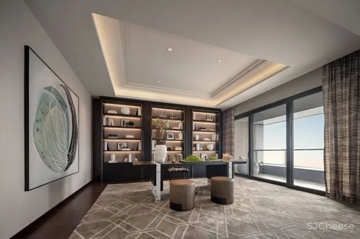 AN AURA设计|「出界 X 入格 」城市中心环幕公寓