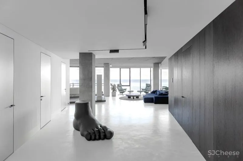 超广角落地窗私人公寓，不出户眺望整个黑海！