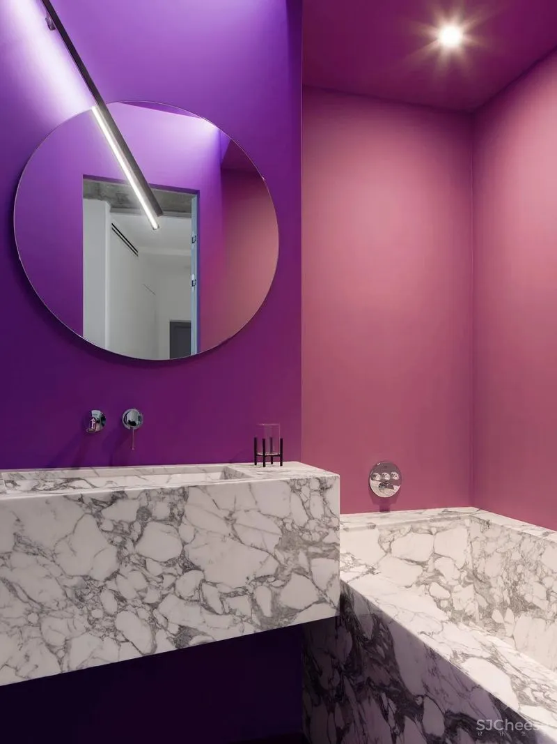 70㎡女生单身公寓，白色至上，前卫时尚