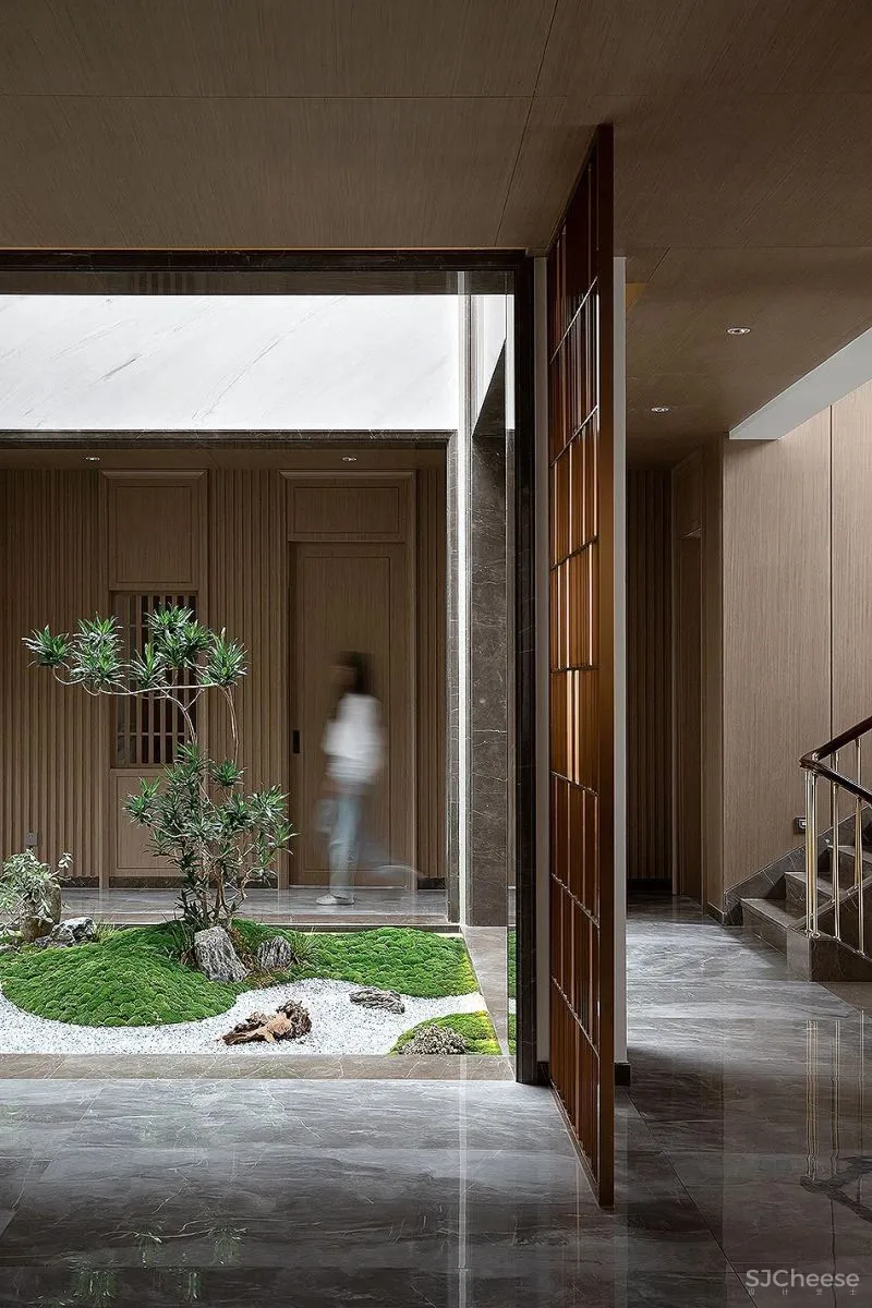 尚层设计:750㎡杭州别墅,人文山水的居住逸境