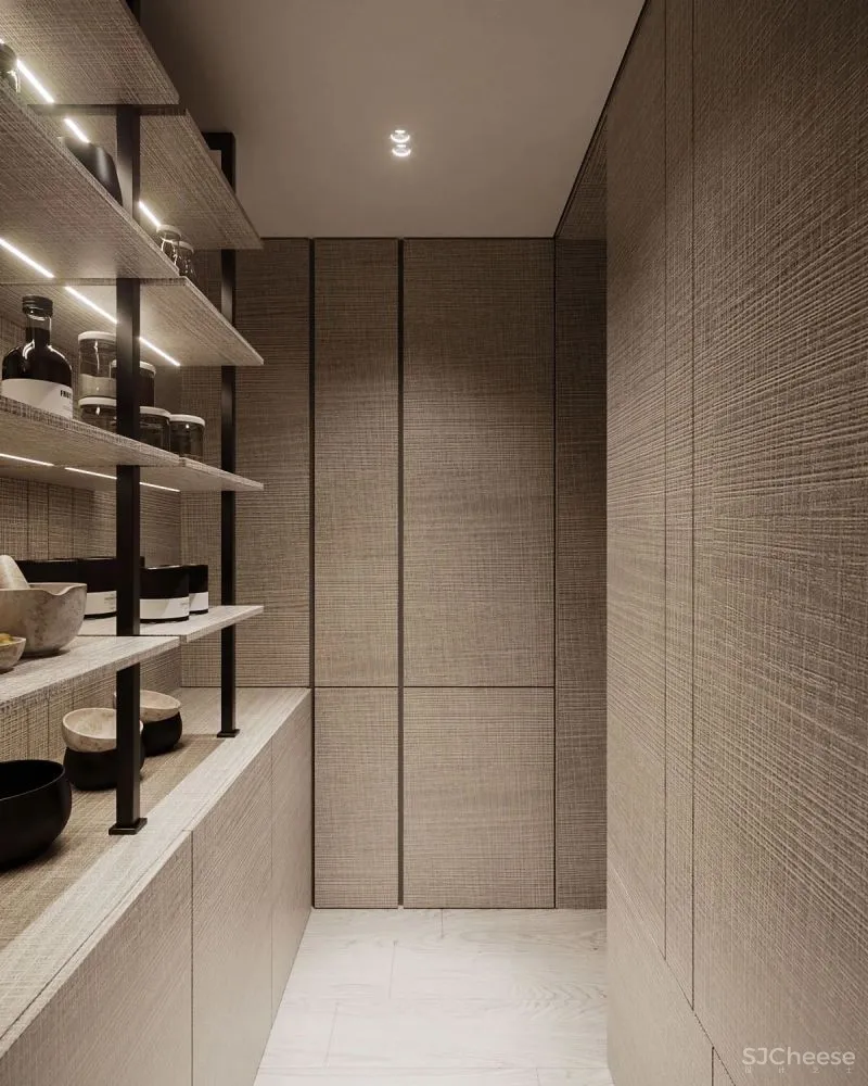 196m²别墅设计,柔和的灯光,让空间更显温暖