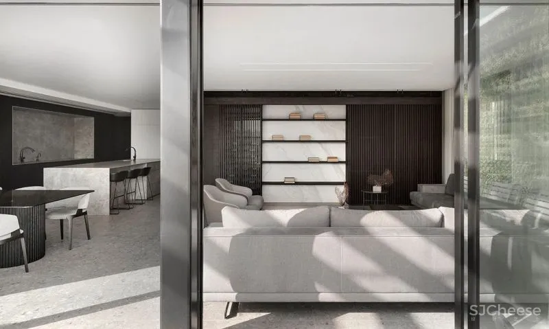 215㎡极简大平层，大美！