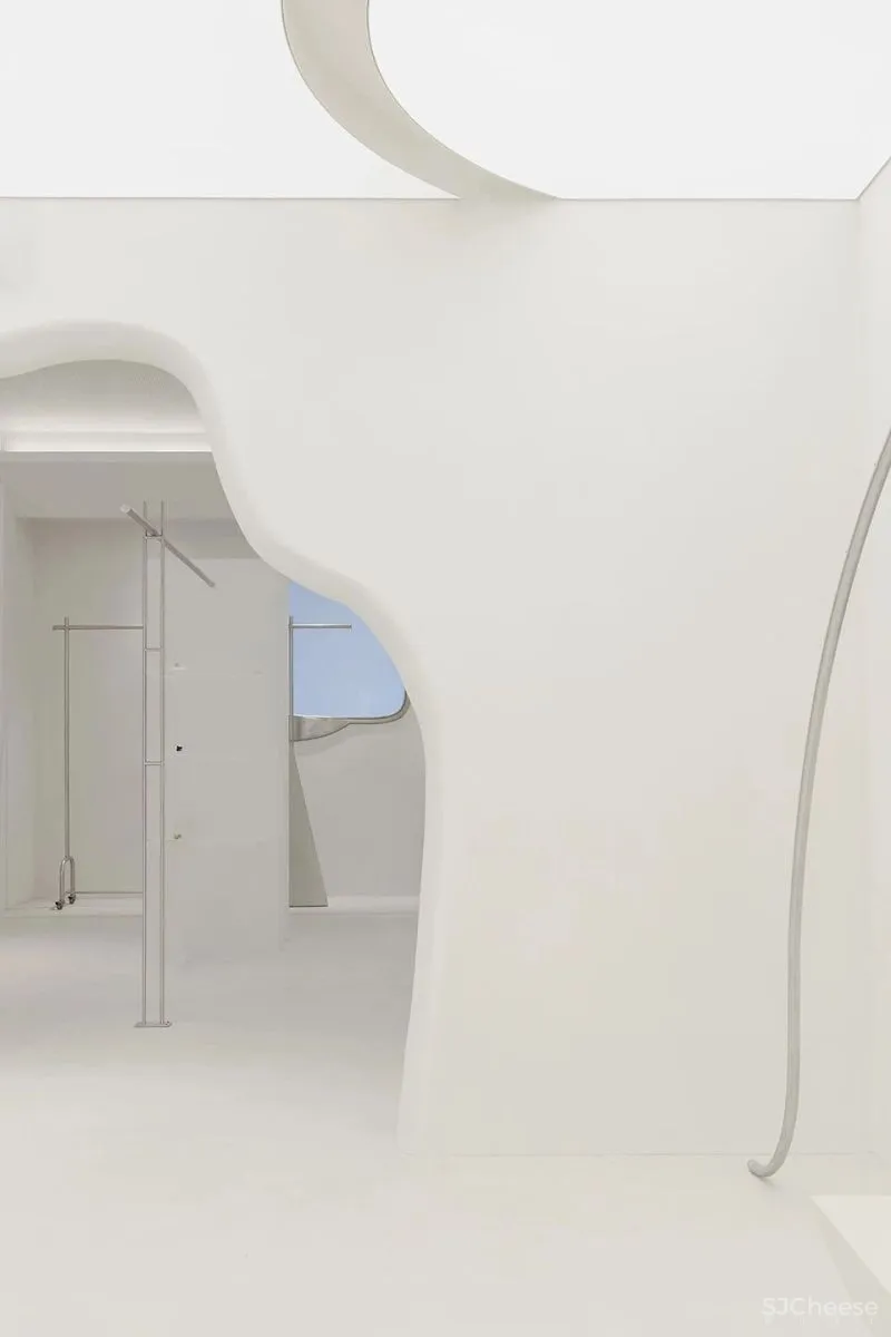 新作 室内外空间的对话 上海W0311买手店 山地土壤室内设计