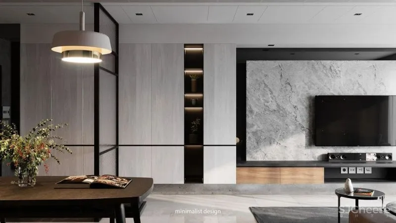 120㎡高级灰,尽显简约之美!