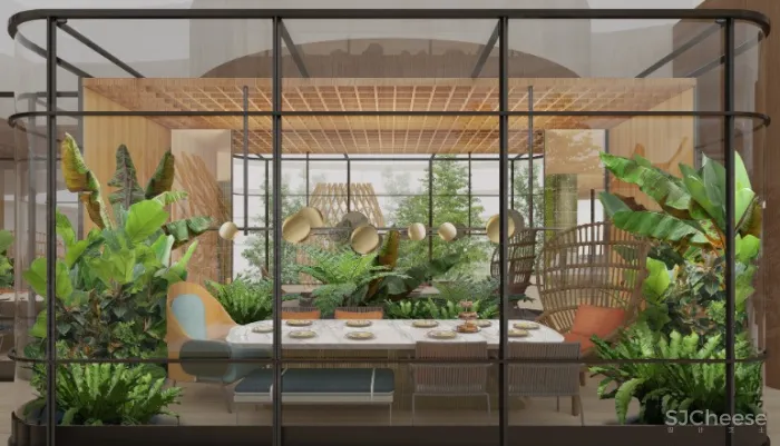 波特曼生前设计的酒店,中庭变花园,亲生物设计的典范