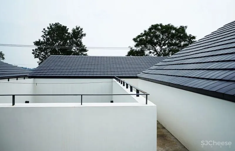 稻田里的家 园中有屋,屋中有院