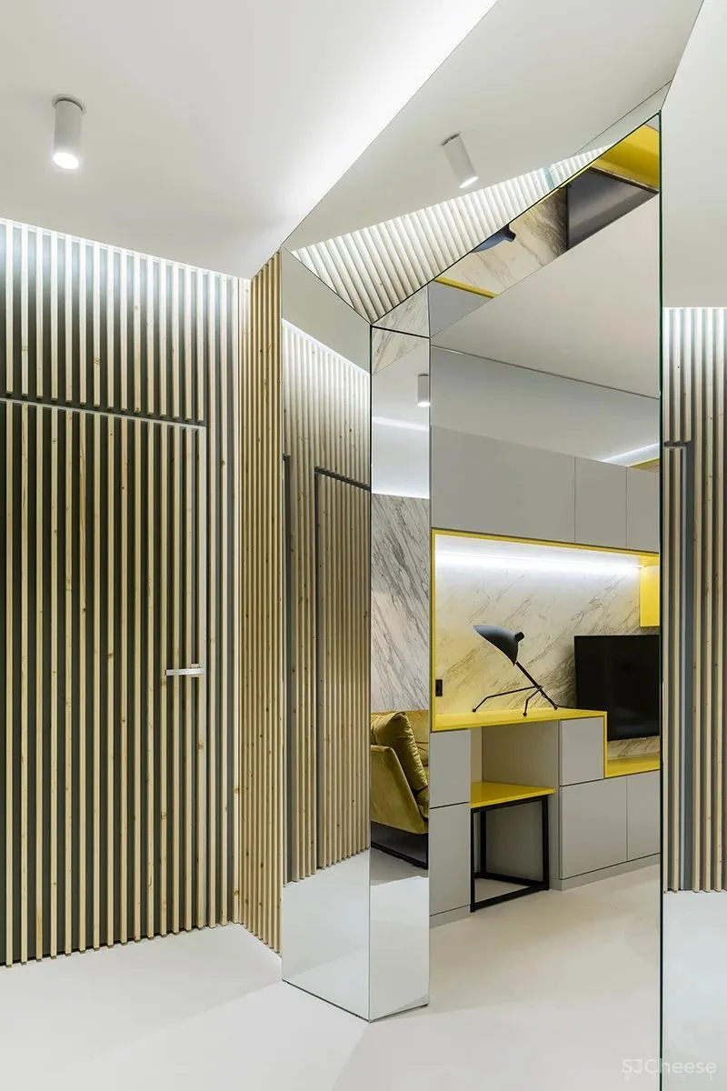 70㎡女生单身公寓，白色至上，前卫时尚