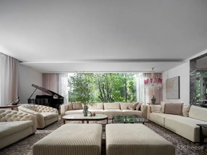 高志强|北京大湖山庄私宅设计,开启有形空间与无形情绪的对话