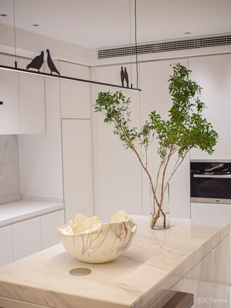 温暖初春 奶油色的家