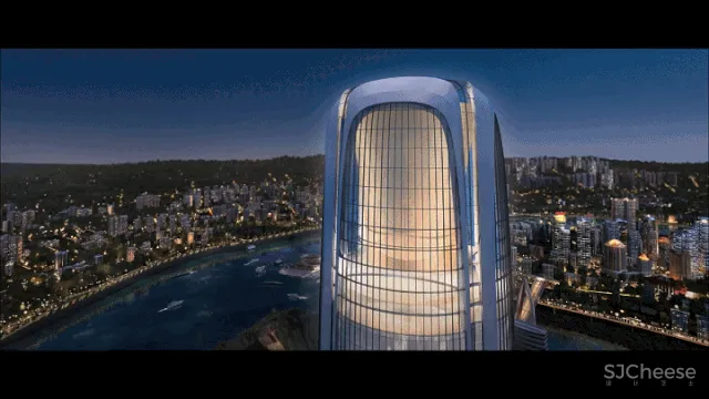 琚宾最新力作 重庆最高豪宅地标:江北嘴「国际金融中心A ONE」营销中心