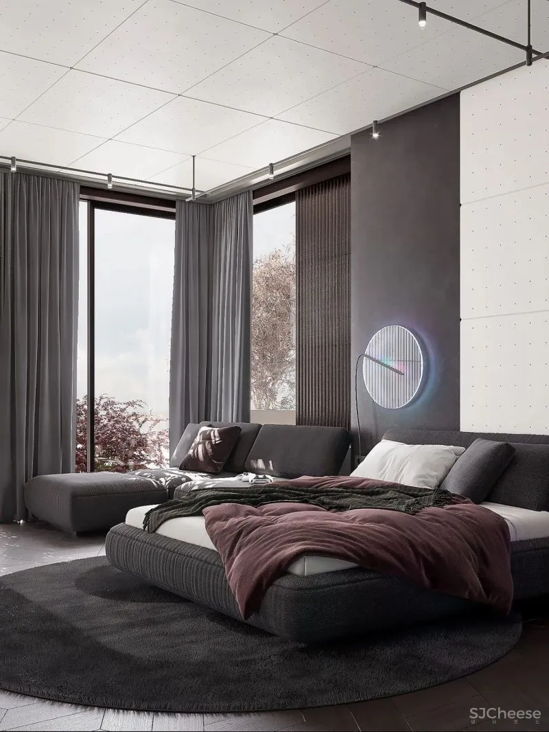 自然色彩的完美融合，优雅舒适的居住空间！