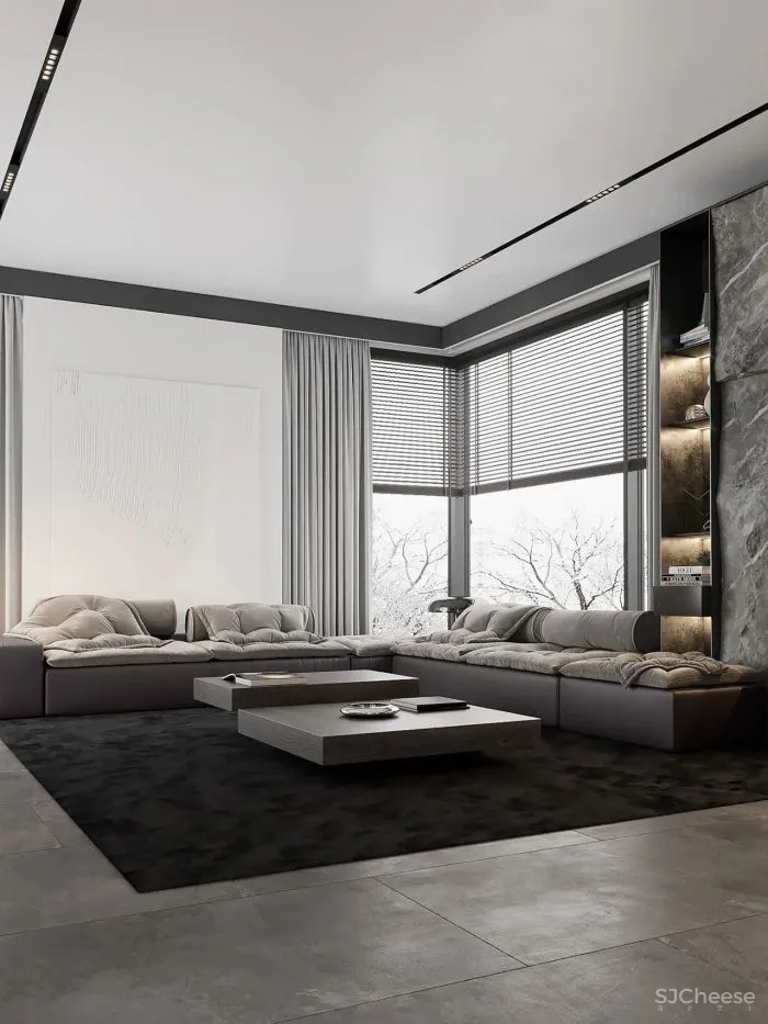 深灰格调的极简演绎 Sao Studio新作