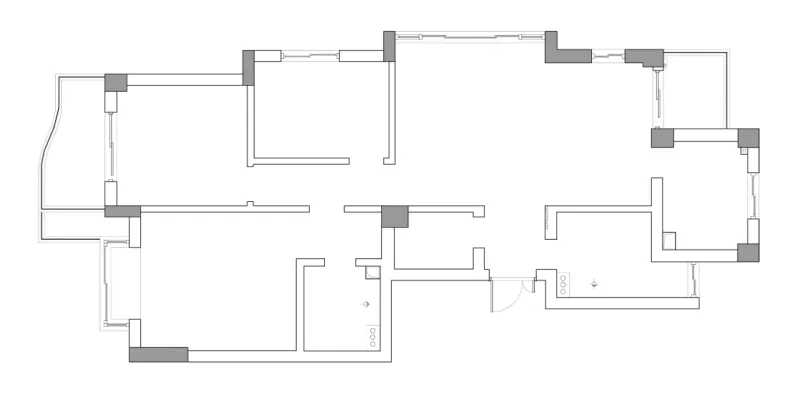 微水泥 木饰面,纯粹自然的侘寂格调 菲拉设计